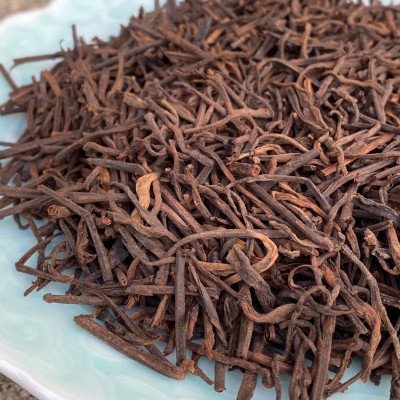 樟香普洱茶熟茶散茶樟香老茶梗樟香大叶陈年老茶散装熟茶散装茶叶图3