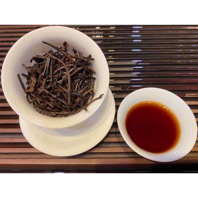 樟香普洱茶熟茶散茶樟香老茶梗樟香大叶陈年老茶散装熟茶散装茶叶图4