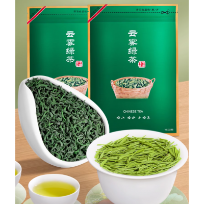 新茶叶春茶绿茶毛尖茶日照充足高山云雾浓香型袋装散装共750g图3