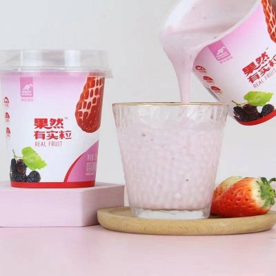 今时代草莓桑甚风味发酵乳 370g图3