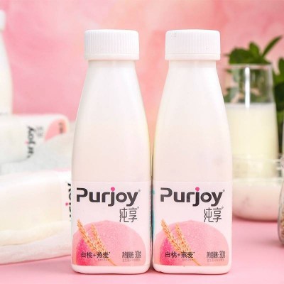 君乐宝纯享瓶酸奶 白桃燕麦味 300g图3