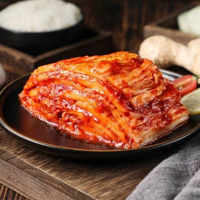 农一切件辣白菜正宗韩国泡菜200g*5包图5