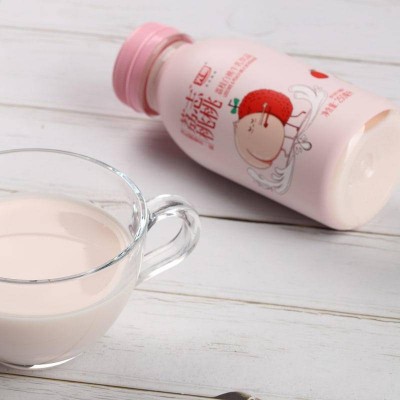 光明荔枝白桃牛乳饮品 250ml*4 整箱装图6