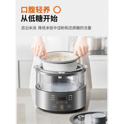 九阳蒸汽电饭煲家用3L升智能电饭锅0涂层多功能正品蒸煮煲汤S160图3