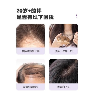白云山盈康桑葚五黑茶悦发茶黑芝麻黑豆黑枸杞桑葚茶养生茶包熬夜图2