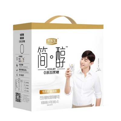 君乐宝简醇酸奶 (0添加蔗糖) 200g*12图5
