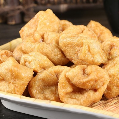 衡山油豆腐湖南泡空心豆泡 200g*5包 整箱装图3