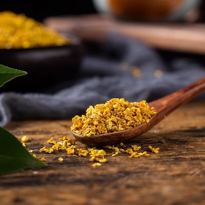 金桂花干新鲜金桂花茶叶可食用烘焙冲饮泡水泡茶干桂花无熏硫商用图4