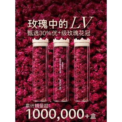 玫瑰花冠茶大朵精挑重瓣平阴玫瑰花茶包女生干玫瑰泡茶秋冬养生茶图3