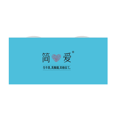 简爱零添加蔗糖裸酸奶 135g*4图2