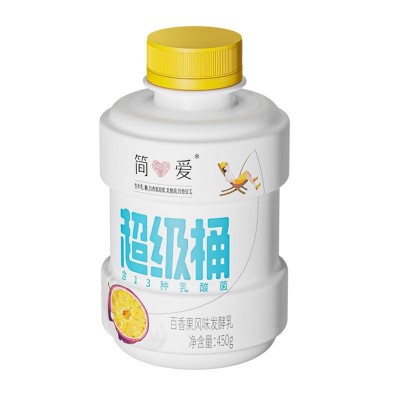 简爱超级桶百香果风味发酵乳 450g图4