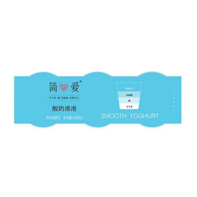 简爱酸奶滑滑 100g*3图4