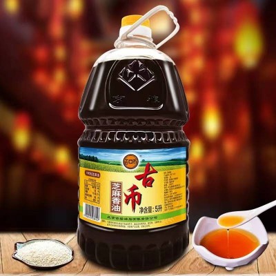 古币芝麻香油5L/桶图5