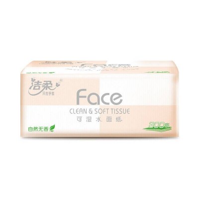 洁柔抽纸粉Face3层柔韧100抽面巾纸* 27包图5