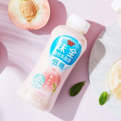 味全低糖活性乳酸菌饮品 白桃乌龙味 435ml图3