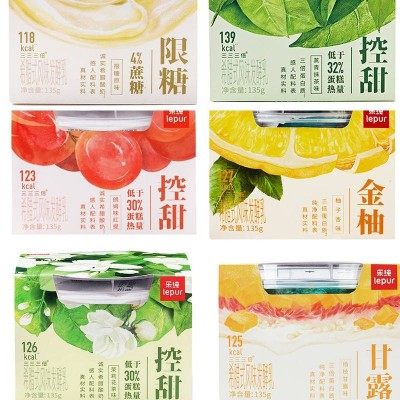 乐纯三三三倍希腊酸奶多口味组合 135g*6杯图2
