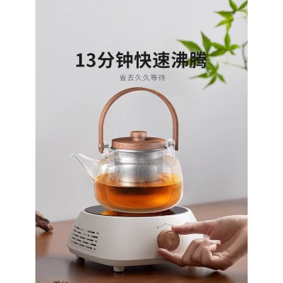九阳电陶炉煮茶器家用多功能电磁炉围炉蒸煮茶炉加热玻璃小型节能图2