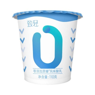 新希望致轻零蔗糖风味酸乳 110g*3*2组图5