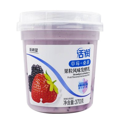 新希望活润果粒风味发酵乳 草莓+桑甚 370g图5