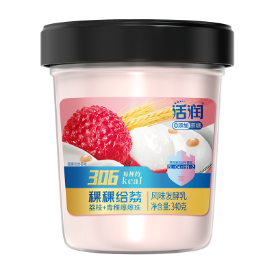 新希望活润稞稞给荔零添加蔗糖风味发酵乳 340g图5