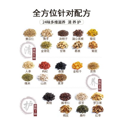 菊花枸杞决明子花茶蒲公英金银花牛蒡根茶叶养生茶正品熬夜肝茶包图4