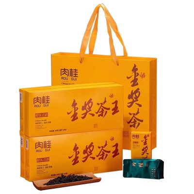 新茶金奖肉桂乌龙茶特级原产正宗岩茶大红袍浓香高档茶叶礼盒装图5