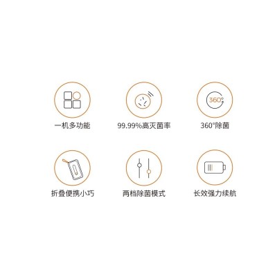 九阳家用小型便携式除菌杀毒器紫外线随手器机包餐具文具筷子U140图5