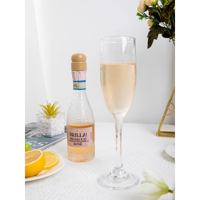 意大利原瓶进口起泡酒普罗塞克BRILLA！PROSECCO干型白葡萄桃红酒图2