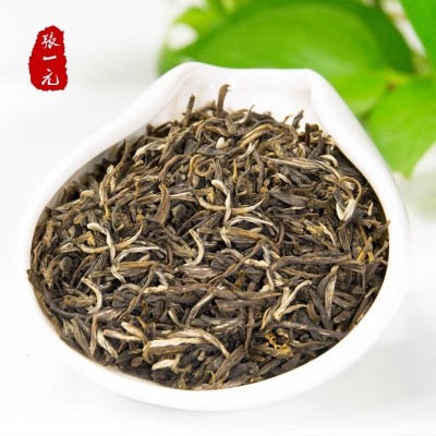 张一元茶叶特级浓香新茶茉莉花茶300g送礼中国红黑罐礼盒飘香耐泡图4