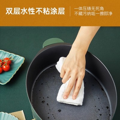 九阳电火锅5L大容量家用一体复古锅煮电热锅多功能料理鸳鸯锅gd95图2