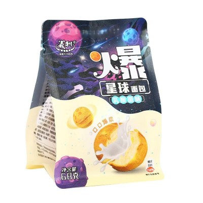 义利乳酸菌味星球面包 68g图5