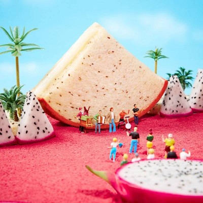 a1火龙果吐司 夹馅面包营养早餐儿童手撕休闲下午茶网红零食 480g图3