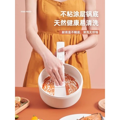 七彩叮当电煮锅炒锅多功能一体家用小型煮面宿舍学生电锅电热火锅图2