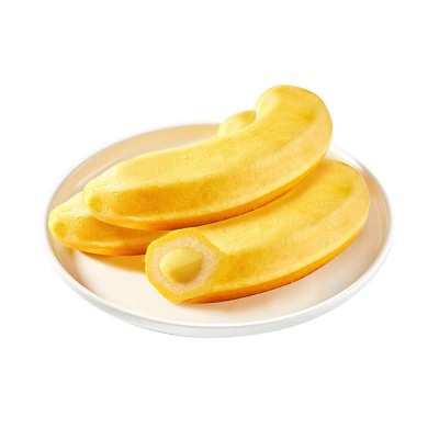 a1香蕉面包 夹馅面包营养早餐儿童手撕休闲下午茶网红零食 380g*1箱图6