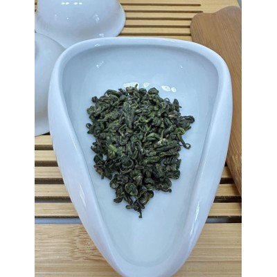 新茶 十罗洋牌 罗洋曲毫绿茶 普级 500g 卷曲形 一芽二叶图5