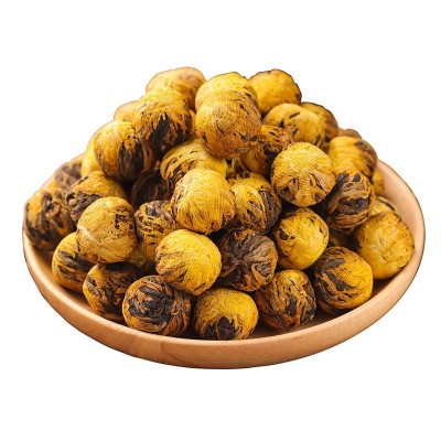 新茶云南凤庆滇红金丝皇菊花红茶龙珠绣球开花250g罐装浓香型图5