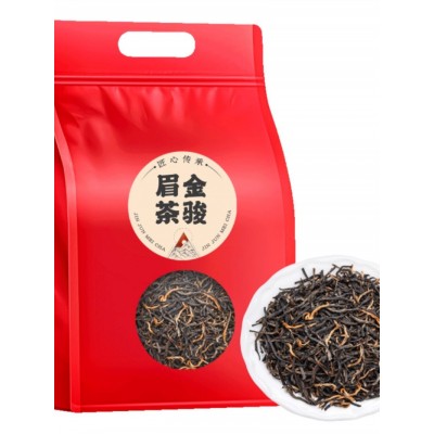 买1发5新茶小种红茶金骏眉福建高山金俊梅散装茶叶500g图5
