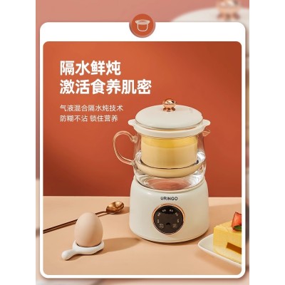 七彩叮当养生杯电炖杯办公室小型加热烧水电热杯便携式热牛奶神器图2