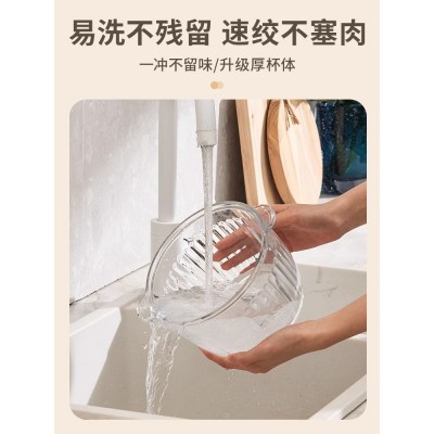 七彩叮当绞肉机家用电动小型多功能搅拌机饺肉馅打肉碎菜料理机图5