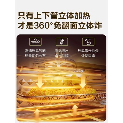 苏泊尔空气炸锅家用新款可视多功能电炸蒸汽烤箱空炸一体官方旗舰图4