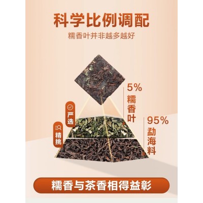 买1送1共500g 糯米香普洱茶熟茶薄片浓香型小沱茶云南黑茶叶60片图5