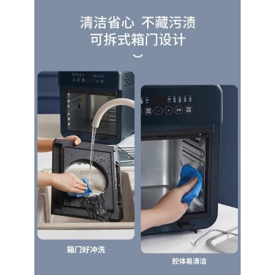 苏泊尔空气炸锅烤箱一体多功能家用13升大容量烘焙电烤箱2022新款图3