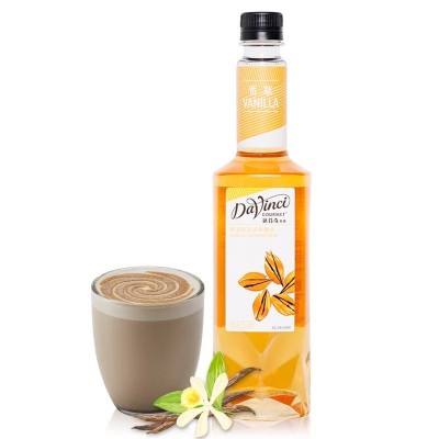 达芬奇香草风味糖浆 浓缩咖啡伴侣奶茶奶油雪顶原物料750ml*1香草味图2