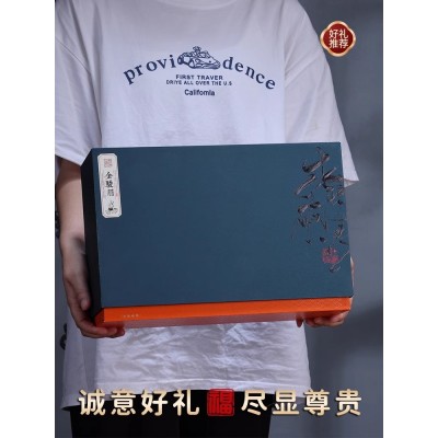 年底年货节金骏眉茶叶礼盒装红茶茶叶新茶送礼长辈高档500g图2