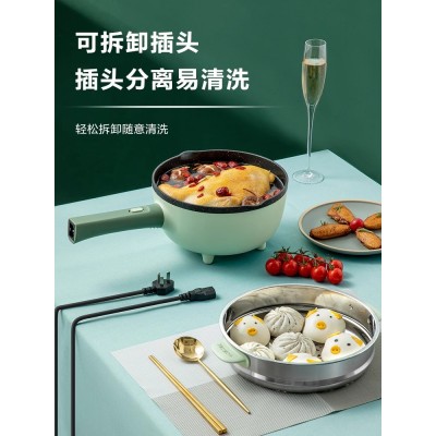 苏泊尔电炒锅家用多功能炒菜一体式电火火锅宿舍学生锅蒸煮电煮锅图5