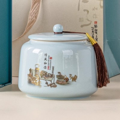 雨花茶南京特产新茶叶礼盒包装送长辈老师一级绿茶高级礼物图4