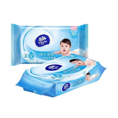 维达婴儿护肤柔湿巾80片/包图3