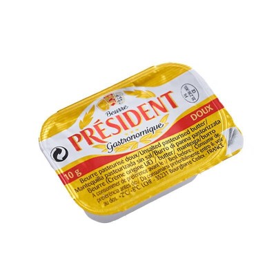 总统 (President) 法国进口淡味份装黄油 10g*36粒 一盒图5