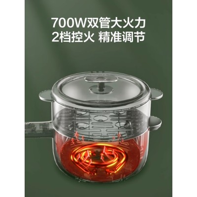 苏泊尔电煮锅电热火锅小型家用多功能一体式宿舍学生蒸煮电热炒锅图4