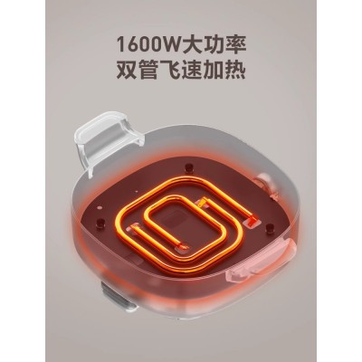 苏泊尔电火锅锅家用电煎炒菜电煮锅电炒锅烧烤多功能一体锅大容量图5